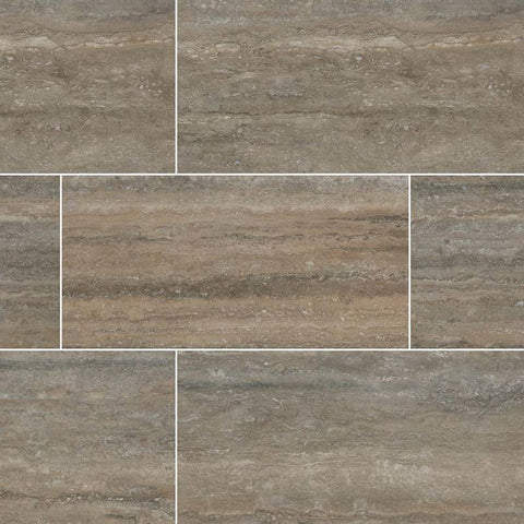 Veneto Porcelain Tile Collection Noce - 12"x24" Swatch