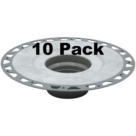 KERDI-DRAIN FLANGE 2" PVC (10 Pack Bundle)
