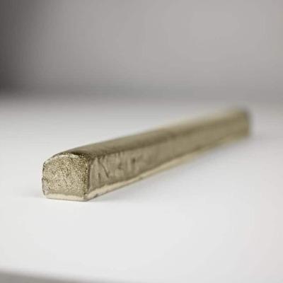 Realstone Systems Erin Adams Tempered Gold Glazed Bullnose Trim .75"x11.75"