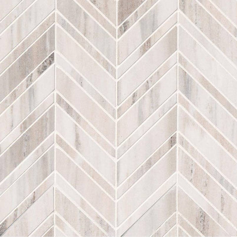 Marble Tile Collection Palisandro Cheveron Swatch