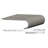 Paramount Trim Flush Stair Nose Round