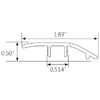 Paramount Rigid Core Trim Reducer