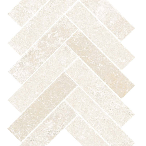 Tile Collection Pietra Di Ostuni 12x22 Fascia Spina Mosaic Tile Avorio Swatch