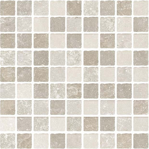 Tile Collection Pietra Di Ostuni 1x1 Mosaic Tile Tufo Swatch