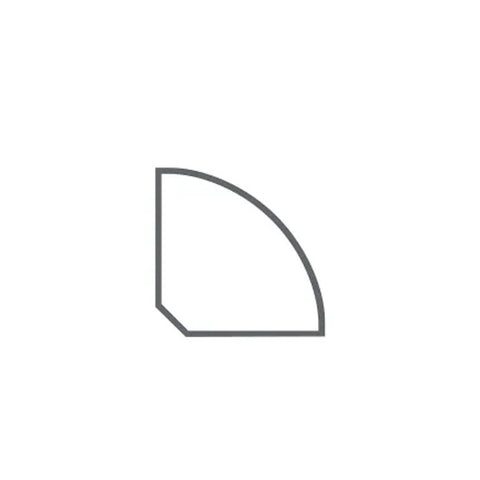 Shaw Pantheon HD+ Natural Bevel Trim Quarter Round