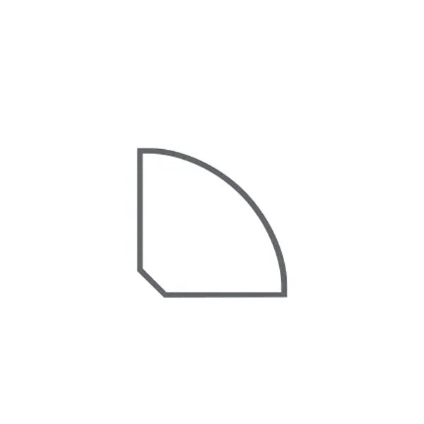 Shaw Floorte Aspire Natural Bevel Trim Quarter Round