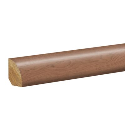 Mohawk Laminate RevWood Select Sagehill Hollow Trim Quarter Round Cocoa Oak trim piece