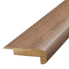 Mohawk Vinyl PureTech Premier Landry Valley Trim Overlap Stair Nose Hazelnut Hickory trim piece