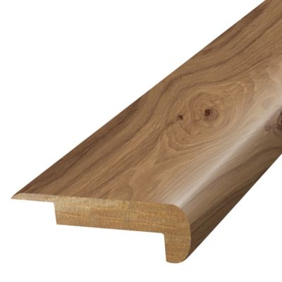Mohawk Vinyl PureTech Plus Chapman Hill Trim Overlap Stair Nose Ace Hickory trim piece
