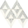 Daltile Lavaliere Mosaic Radiant Carrara White Thassos White