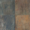 Slate Tile Collection Rustic Gold 16"x16" Swatch