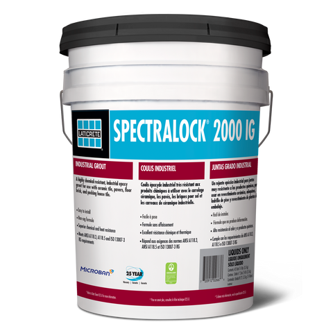 LATICRETE SPECTRALOCK 2000IG #2 Unit BLACK