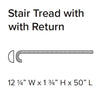 Stanton Natural Beauty Lux 9 XL Trim Stair Tread