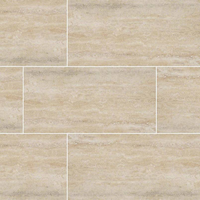 Veneto Porcelain Tile Collection Sand - 12