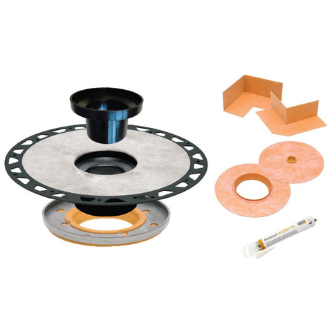 Schluter KERDI-DRAIN ADAPTOR FLANGE KIT 7-1/2" ABS Product Photo