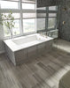 Watercolor Porcelain Tile Collection Graphite - 12"x24" Room Scene