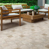 Shaw Tile Basanite Legacy 8x8 Slip Resistant Walnut Scene