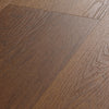 FloorLife WPC Strata Smoked Oak LVP close-up angled texture and finish detail