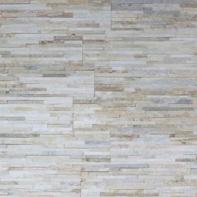 Realstone Systems Thinstone Silver Alabaster Shadow Natural Panel 6