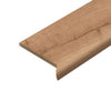 Mohawk Laminate RevWood Premier Mableton Lane Trim TrueMatch Flush Stair Nose Sable Oak trim piece