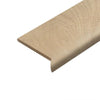 Mohawk Laminate RevWood Select Woodstock Knoll Trim TrueMatch Flush Stair Nose Soft Oat Hickory trim piece