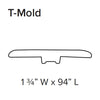 Stanton Natural Beauty Lux 9 XL Trim T-Mold
