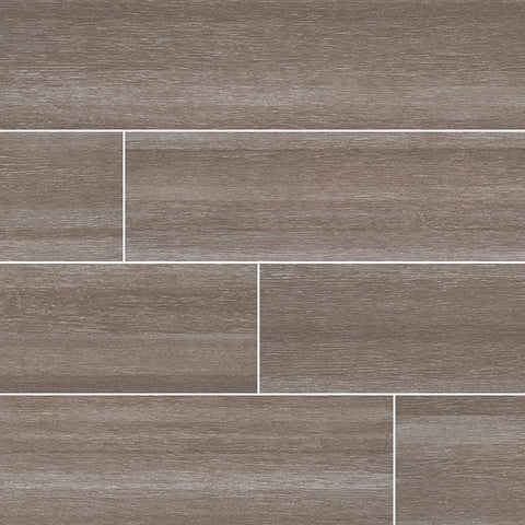 Turin Ceramic Tile Collection Taupe - 6"x24" - FloorLife