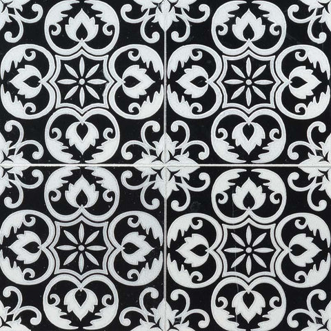 Tetris Florita Nero 6x6 - FloorLife