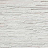 Realstone Systems Thinstone Arctic White Angled Natural Panel 6"x24"