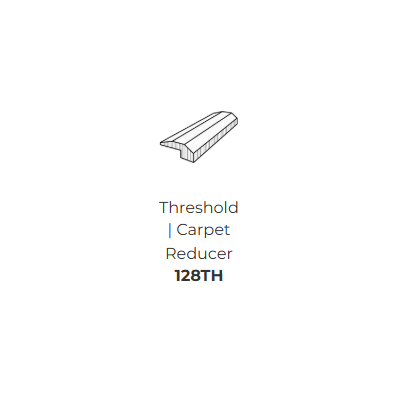 Anderson Hardwood Artisan Oak 128TH trim piece profile illustration