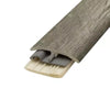 Mohawk Vinyl SolidTech Founder's Trace Trim 4-in-1 T-Molding Worn Gray