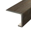 Mohawk Vinyl SolidTech Founder's Trace Trim Flush Stair Cap Burnt Sienna