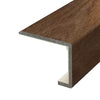 Mohawk Vinyl SolidTech Founder's Trace Trim Flush Stair Cap Pecan