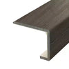Mohawk Vinyl SolidTech Discovery Ridge Trim Stair Cap Smoked Oyster
