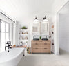 COREtec Plus Enhanced Tile VV870 Serena Limestone Room Scene