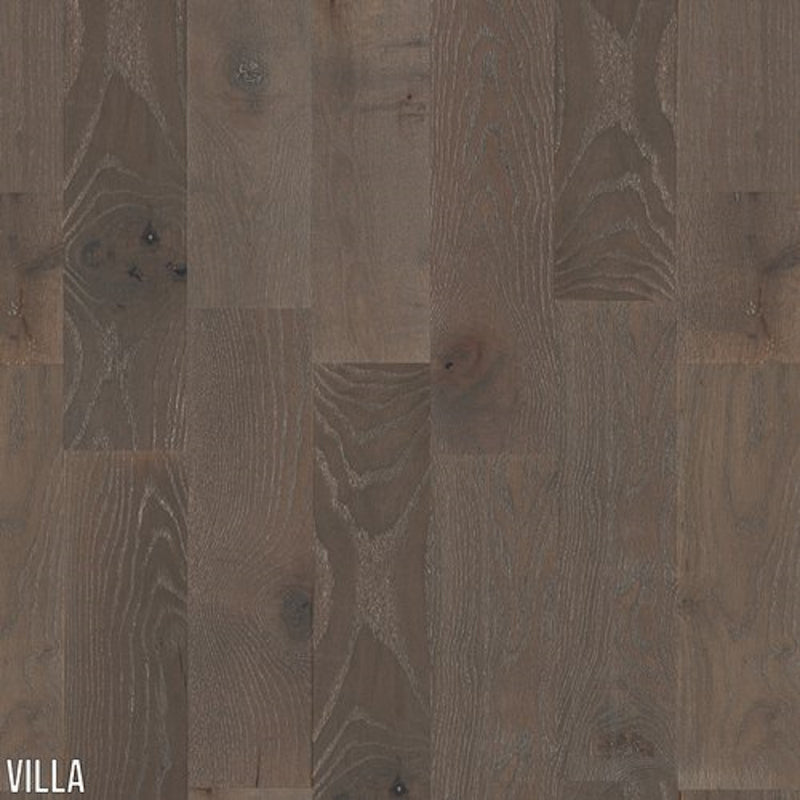 L.W. Mountain Hardwood Georgetown Solid Hand Scraped Oak Villa 4 5/8