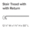 Stanton Natural Beauty Series Summit 7XL WPC Trim Stair Tread