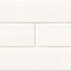 Domino Ceramic Tile Collection White Subway Tile - 4"x16" 