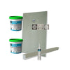 Laticrete Hydro Ban Pre-Sloped Shower Kit - 38" x 66" Off Center Drain PVC - FloorLife