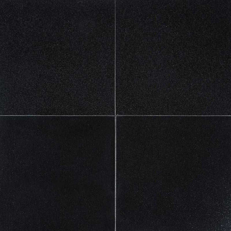 Granite Tile Collection Absolute Black - 12