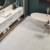 Mannington Adura Flex Tile Vienna Alabaster 18"x18" Room Scene
