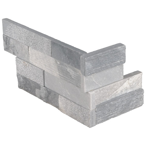 MSI Ledgestone Veneer - Alaska Gray Corner - Multi Swatch
