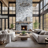 MSI Ledgestone Veneer - Alaska Gray Corner Room Scene