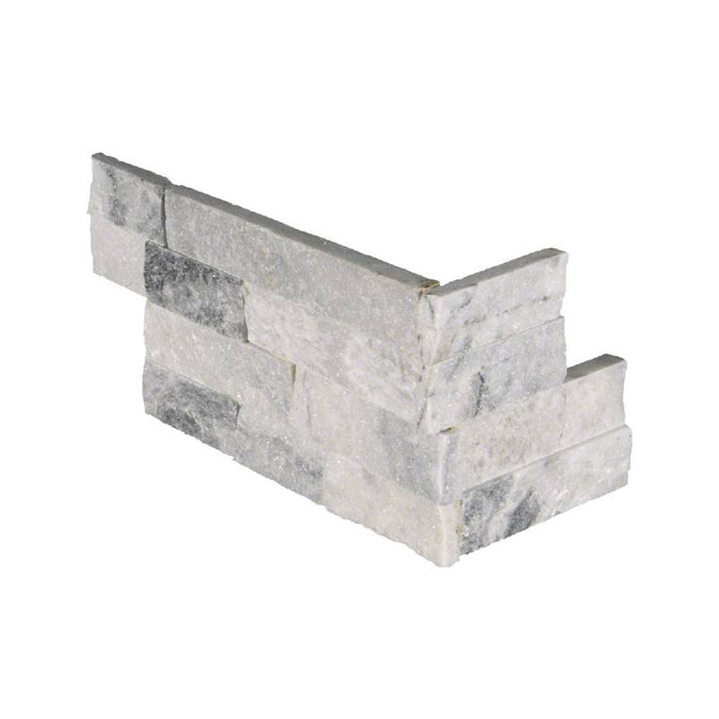 MSI Ledgestone Veneer - Alaska Gray Corner - Split Face