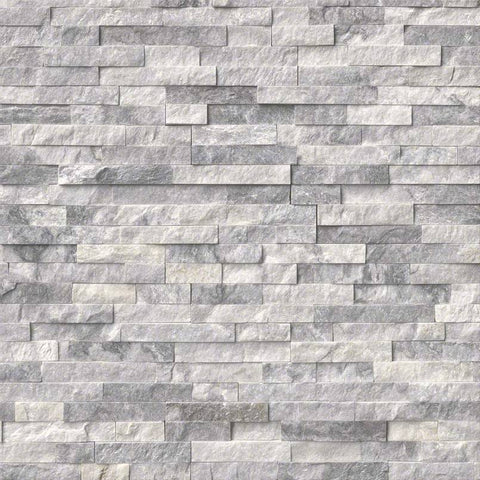 MSI Ledgestone Veneer - Alaska Gray Panel  Swatch