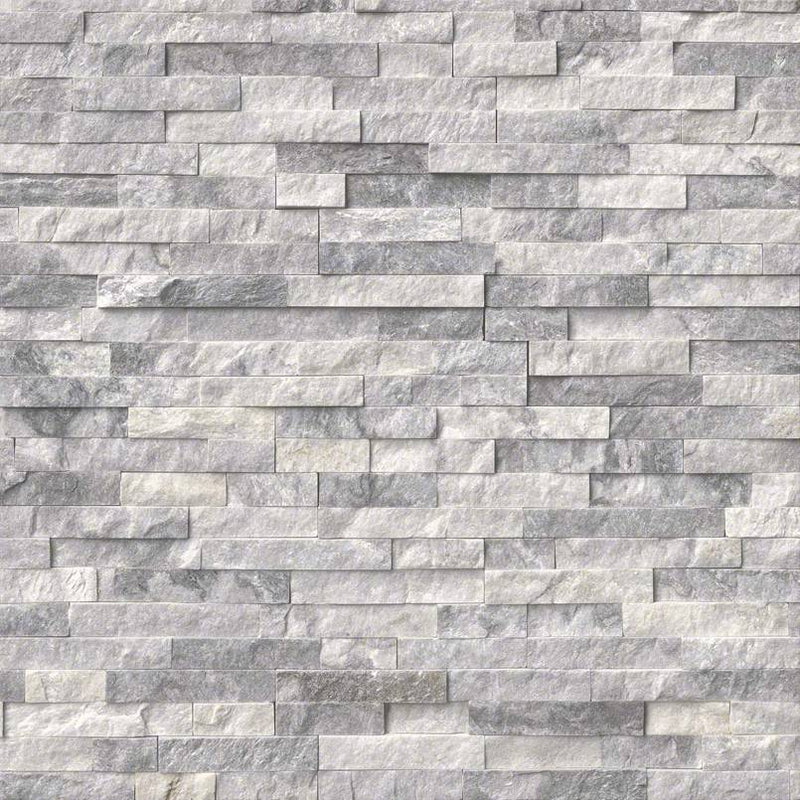 MSI Ledgestone Veneer - Alaska Gray Panel - Split Face