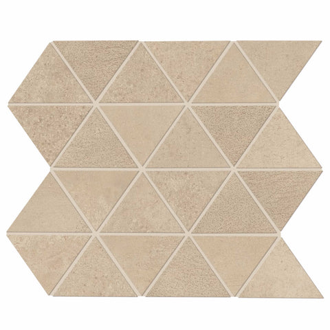 Daltile Chord Mosaic Triangle 3x3 Allegro Beige