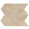 Daltile Chord Mosaic Triangle 3x3 Allegro Beige