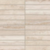 Daltile Calligo Mosaic Stacked 1"x6" Almond