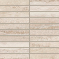 Daltile Calligo Mosaic Stacked 1"x6" Almond